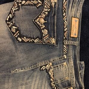 Grace in LA embellished jeans